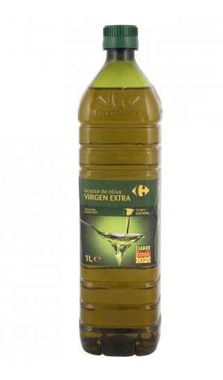 Aceite de oliva virgen extra Carrefour 1 l.