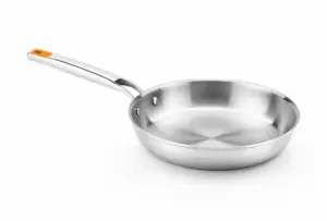 Bra Efficient Inox - Sartén 18 Cm En Acero Inoxidable Con Triple Capa. Apta Inducción