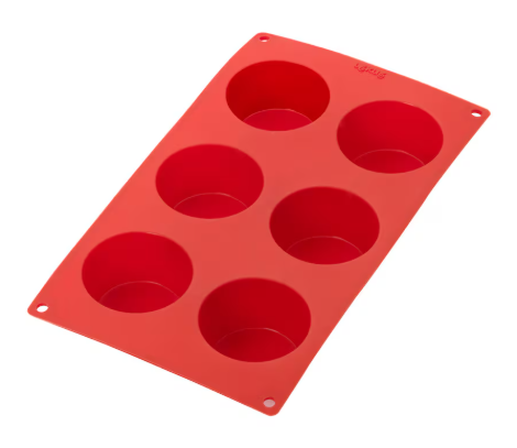 Molde para 6 muffins Lékué