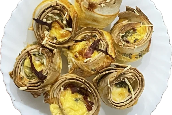 Canapés con huevo
