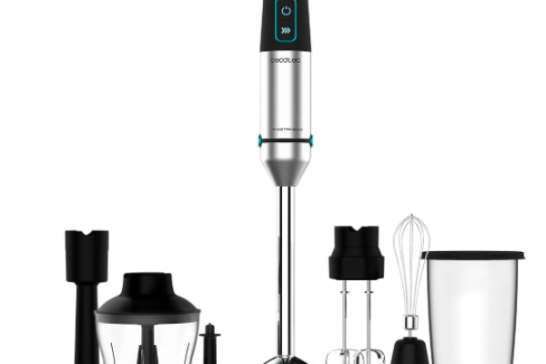 Cecotec Batidora de mano Power TitanBlack 1500 XL